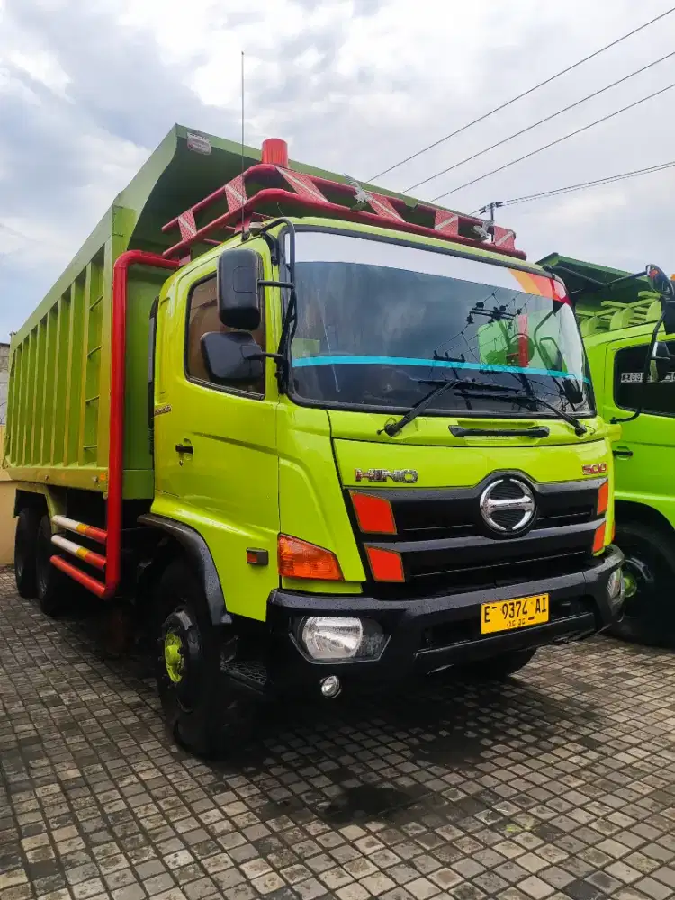 DUMP TRUK HINO 500 FM 280 JD, T R10, INDEK 24M³, TH. 2022