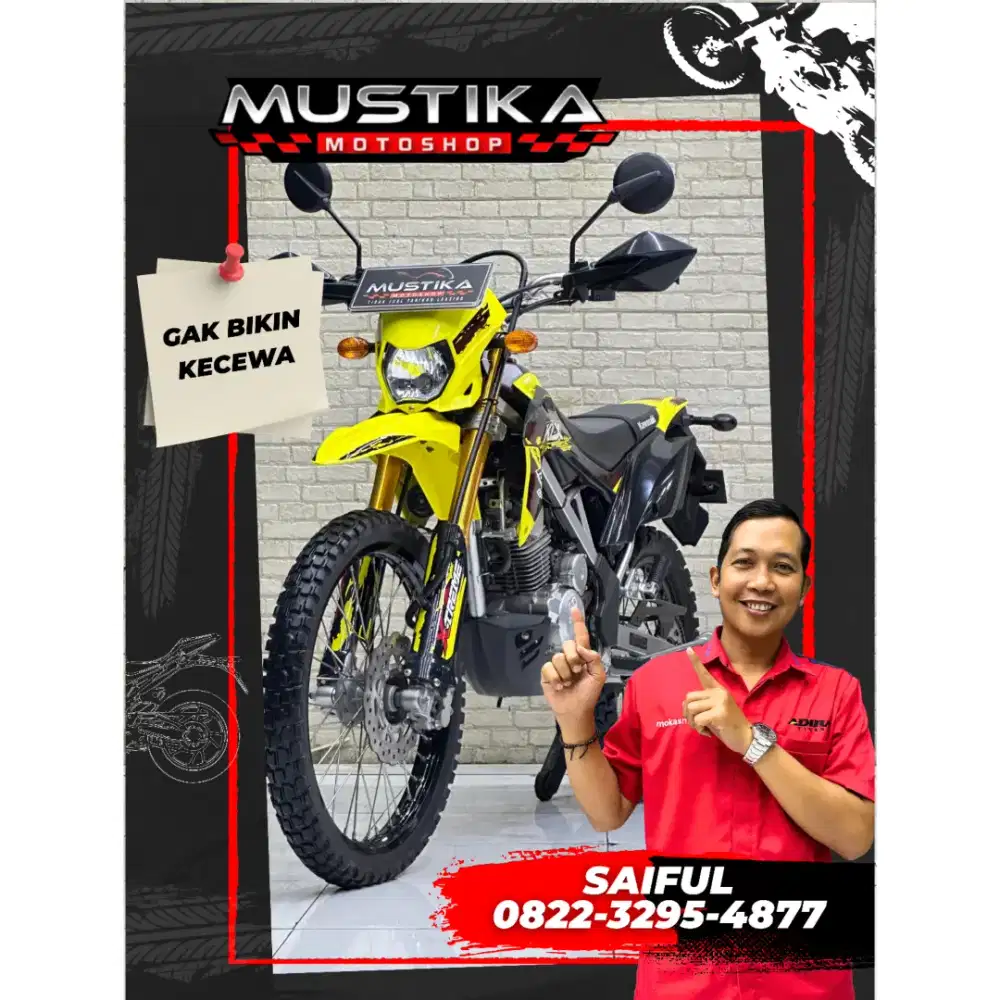 Odo 5rb Istimewa!!Kawasaki BF 150cc 2023 Warna Favorit Mulus-Mustika