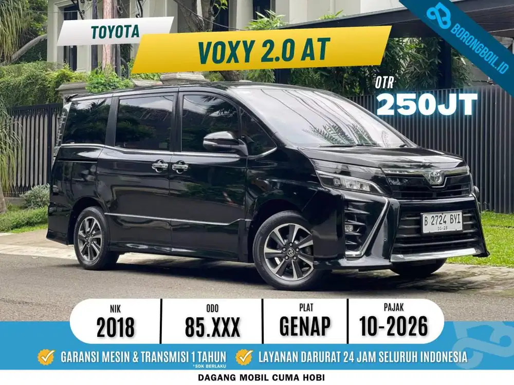 ISTIMEWA Toyota Voxy at 2018 TDP Minim