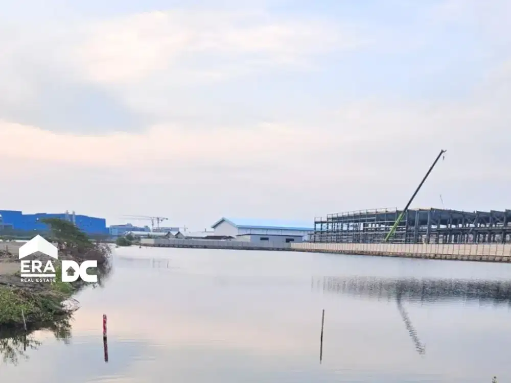 JUAL Tanah Luas Sudah Urug Dekat Pelabuhan di Wonorejo Kendal