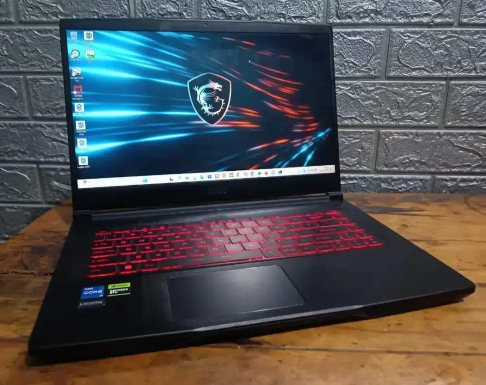 Laptop MSI GF63 16VE RTX4050 Core i5-12450H Ram 64GB SSD 512GB
