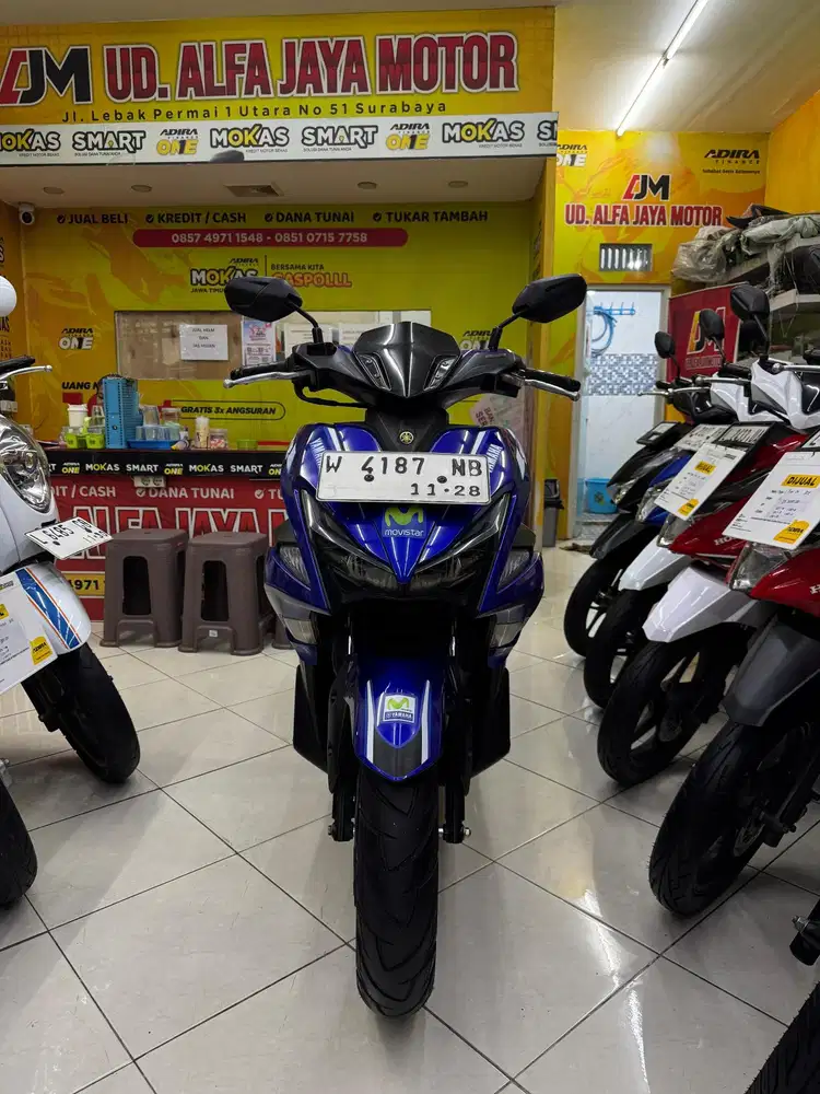 Mesin Normal ^ Yamaha Aerox 155 VVA R th 2018