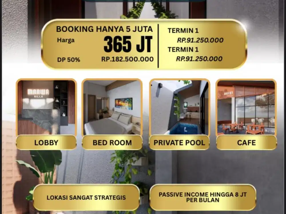 VILLA 300 JUTAAN FURNISH PRIVATE POOL DEKAT RING ROAD UTARA