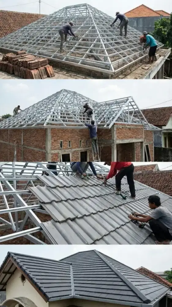 Jasa Perbaikan Atap Rumah Bocor