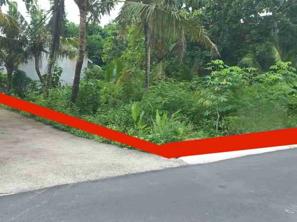 DIJUAL CEPAT TANAH STRATEGIS DEKAT PERUMAHAN PARADES BANGUNJIWO KASIHAN BANTUL