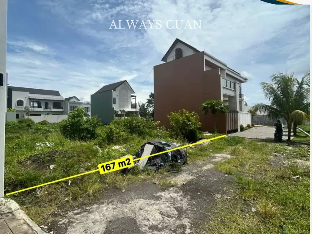 Tanah Datar Siap Bangun Area Munggu Dijual