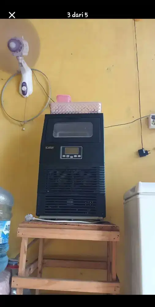 Mesin cetak es kristal merk Iceler
