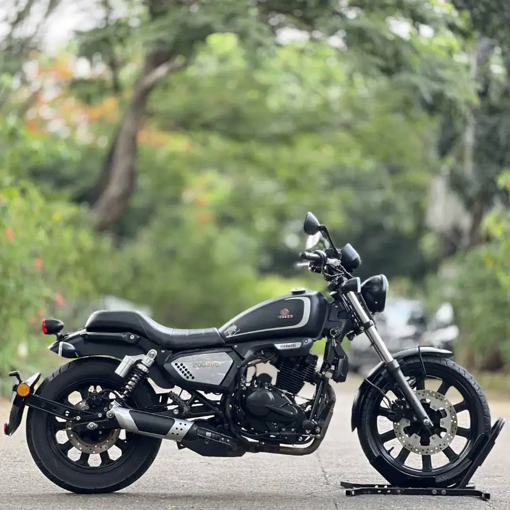 BENELLI MOTOBI 200 EVO HITAM 2021 KM 8K PAJAK ON SIAP RIDING