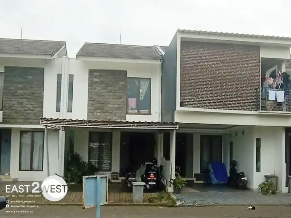 Rumah Dijual Cluster Viola Residence Graha Raya Tangerang Selatan Murah Siap Huni Sudah Renovasi Total