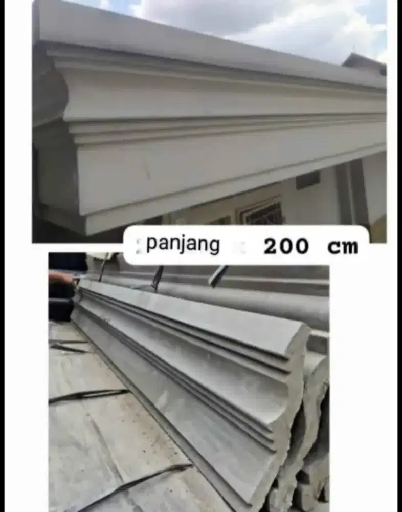 Lisplang beton profil instan