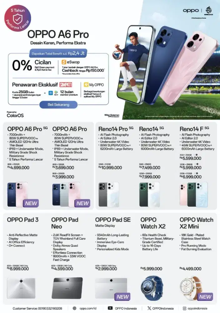 Promo Oppo Blibli Paragon Mall