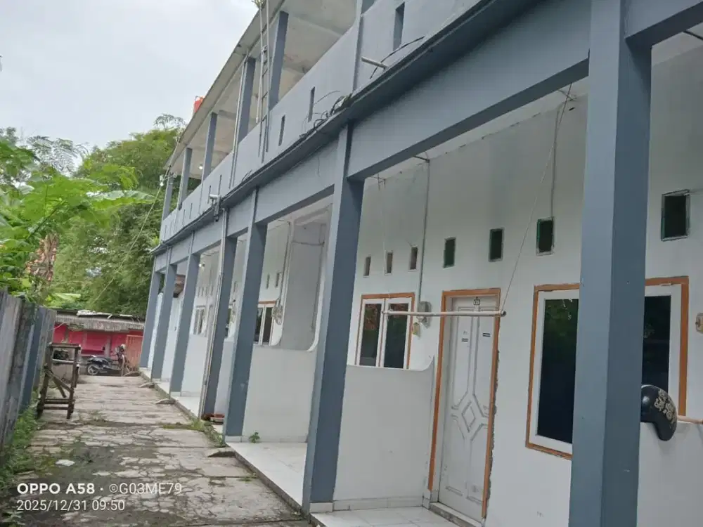 jual kontrakan 12 pintu samping kampus surat SHM