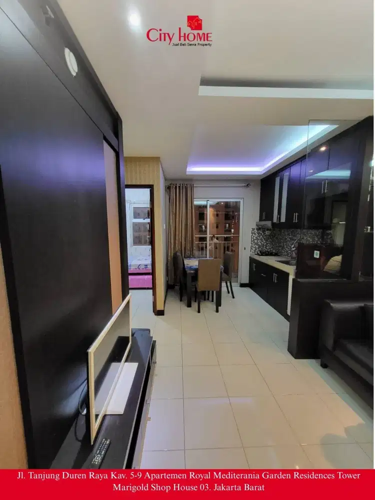 Sewa Apartment Mediterania Garden Residences 2 - Full Furnished