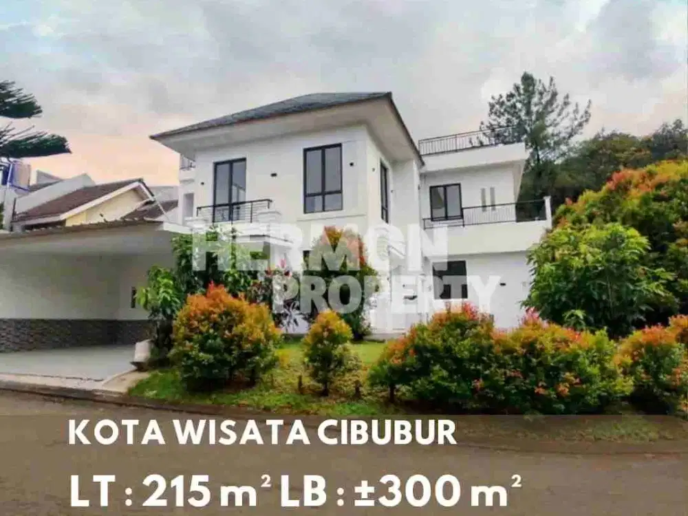 Dijual Rumah Hoek - Nyaman Banget , Siap Huni  di Kota wisata Cibubur ,