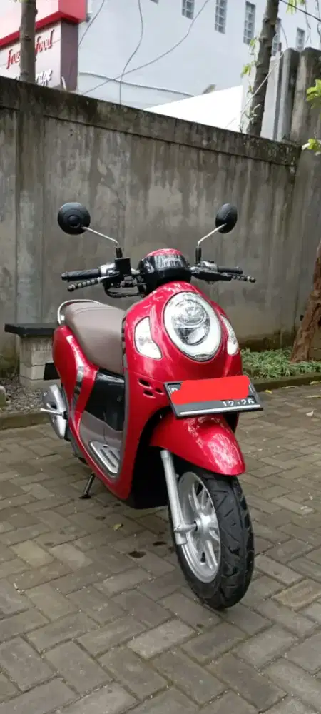Scoopy 2021 Stylish Keyless Lengkap Kumplit Murah
