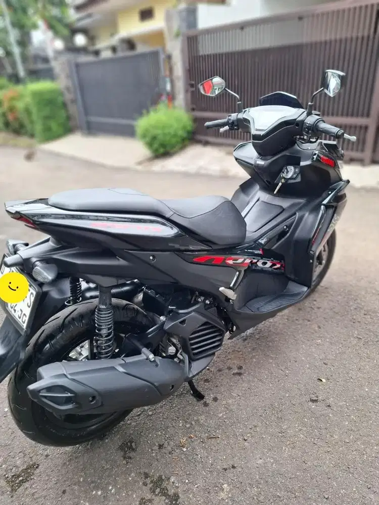 Aerox Alpha 155 Hitam GANTENG 2025 KM Rendah Siap Pakai
