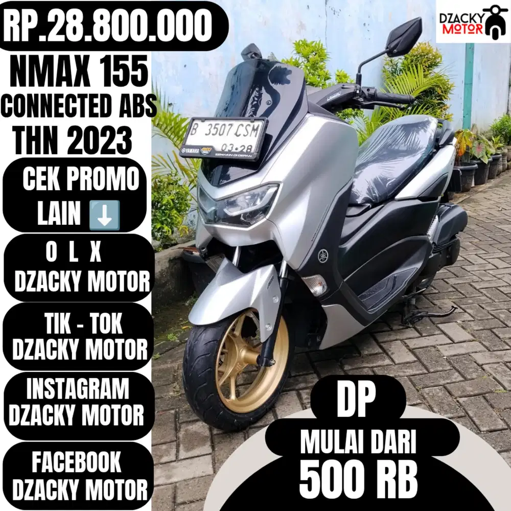 NMAX 155 CONNECTED ABS THN 2023 SECOND LIKE NEW