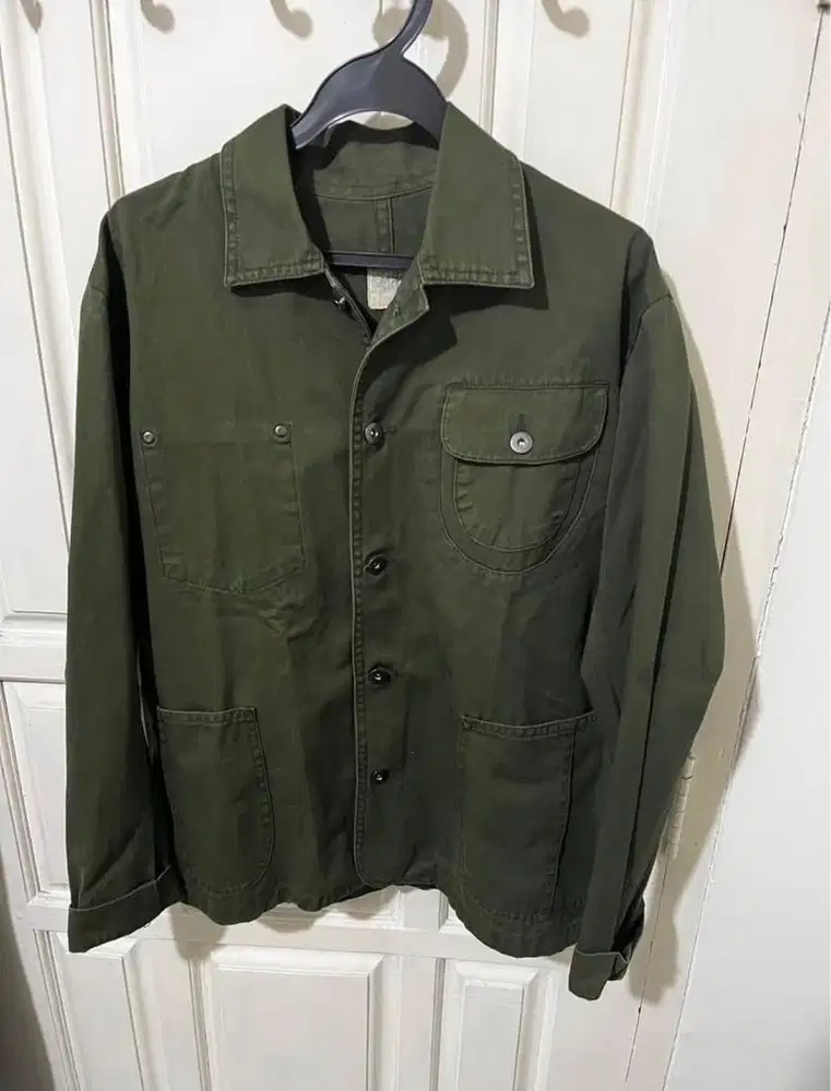 Jaket Parka Flight Army Save My Monday Size L (Baru)