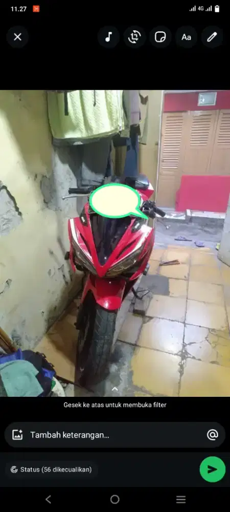 Motor cbr 150 R