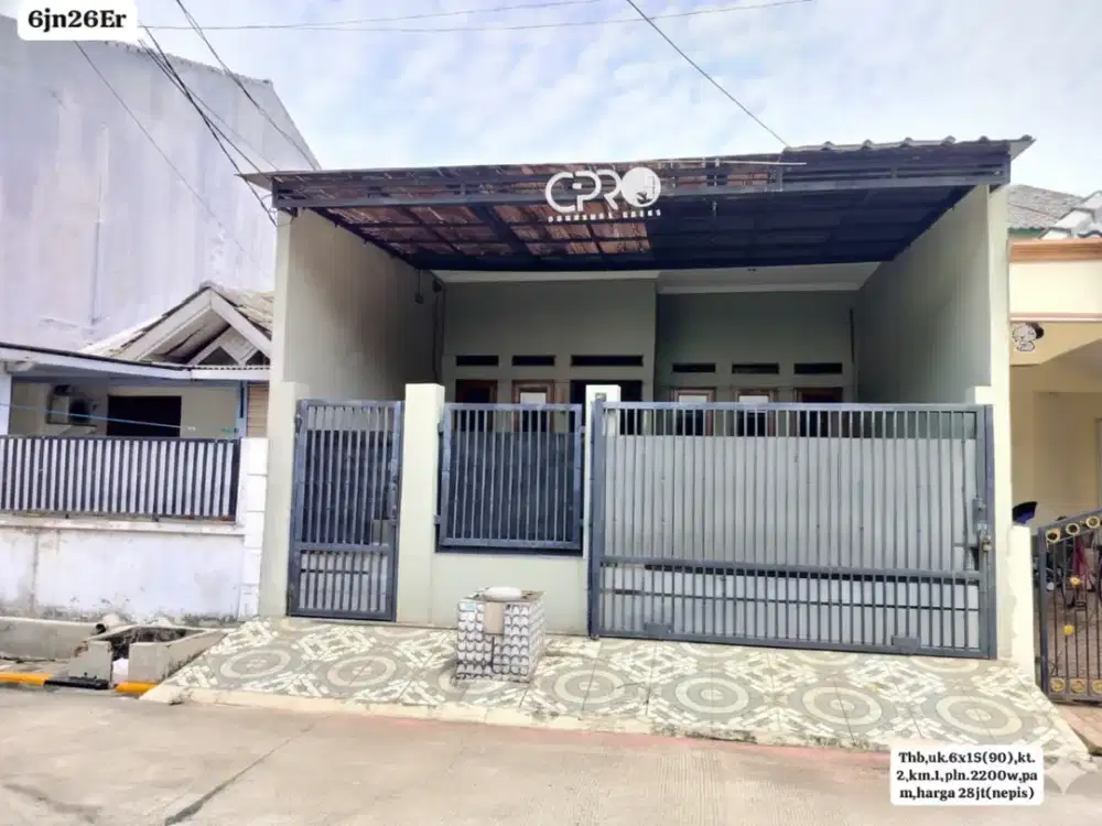 Rumah Taman Harapan Baru, Dekat Fasilitas Umum, Lokasi Strategis 15 Menit dari Jakarta (22212 ER)