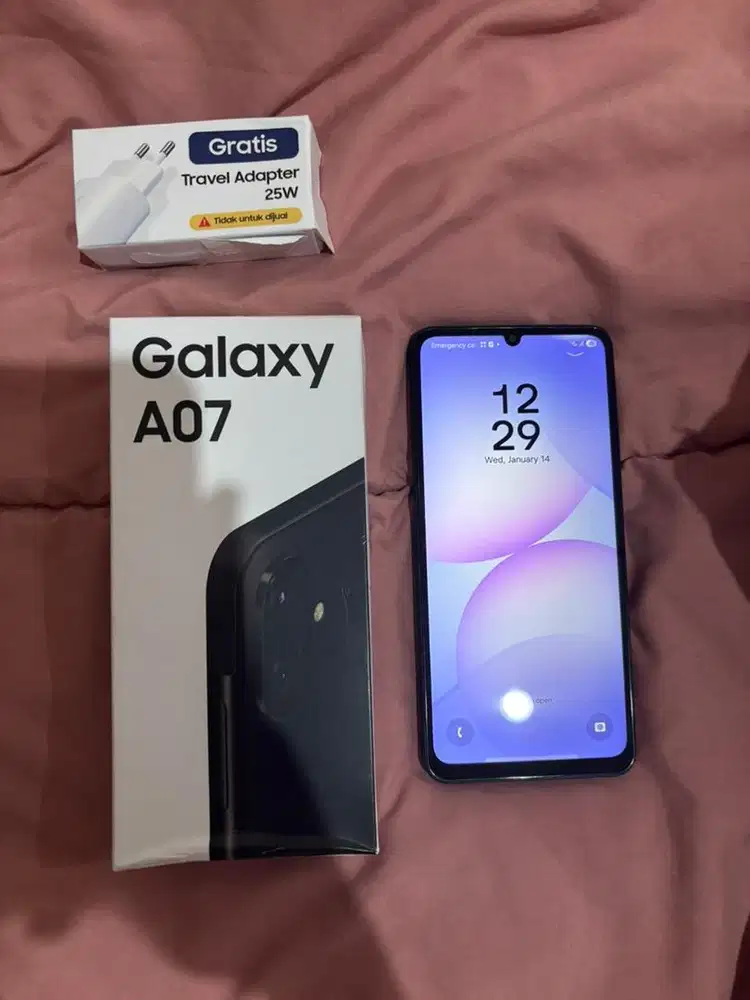 New Samsung A07 6/128GB + Charger