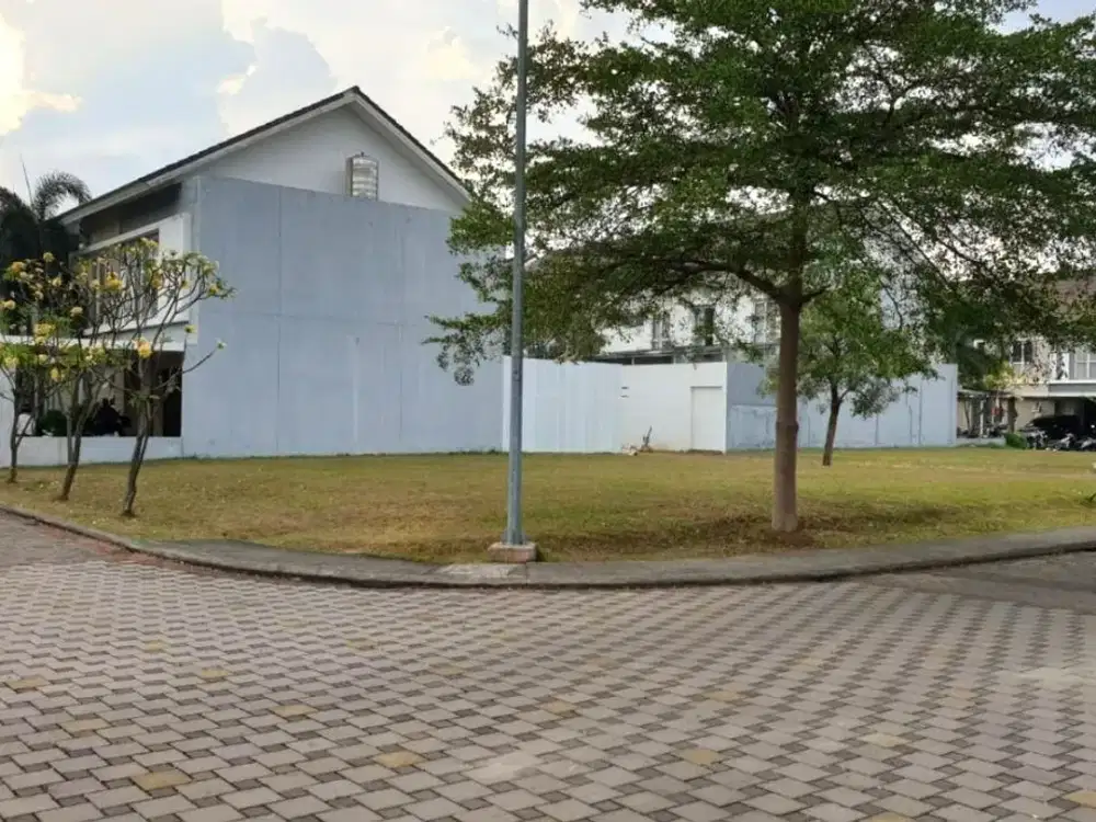 Kavling hoek 402m Cluster Palm Spring JGC Jakarta Garden City Cakung