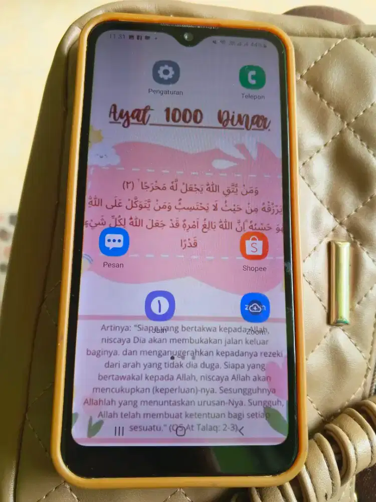 Samsung A01 siap pakai