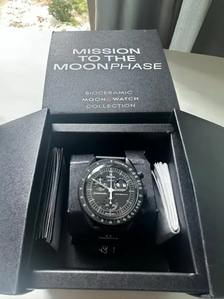 Omega x swatch moon phase