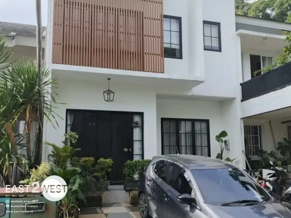 Rumah Dijual Cluster Neo Catalonia Nusa Loka BSD City Tangerang Selatan Cantik Siap Huni terawat