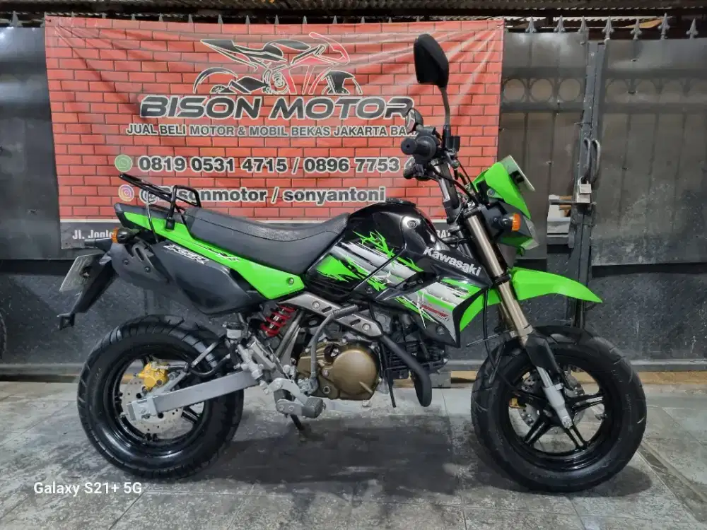 MEWAH ANTIK ! KAWASAKI TRAIL MINI KSR CBU 110 NON KOPLING THN 2012