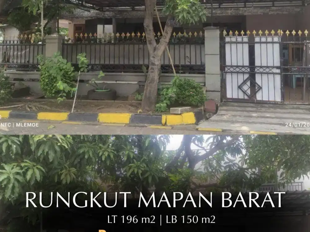 Rumah Rungkut Mapan Barat Type Hook (Pojok) Surabaya