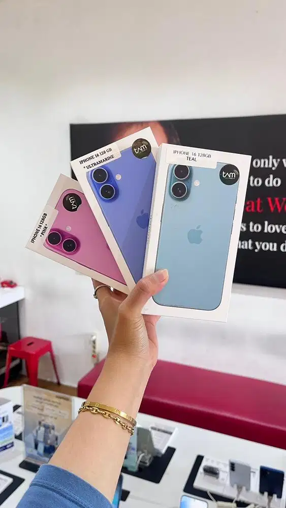 READY IPHONE 16 128GB