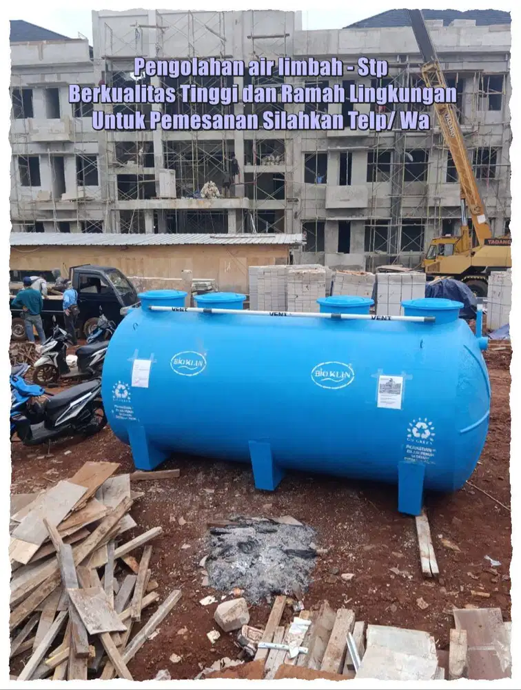 STP IPAL -Tangki IPAL – STP fiber- Ipal -IPAL Domestik-IPAL Biotech- T