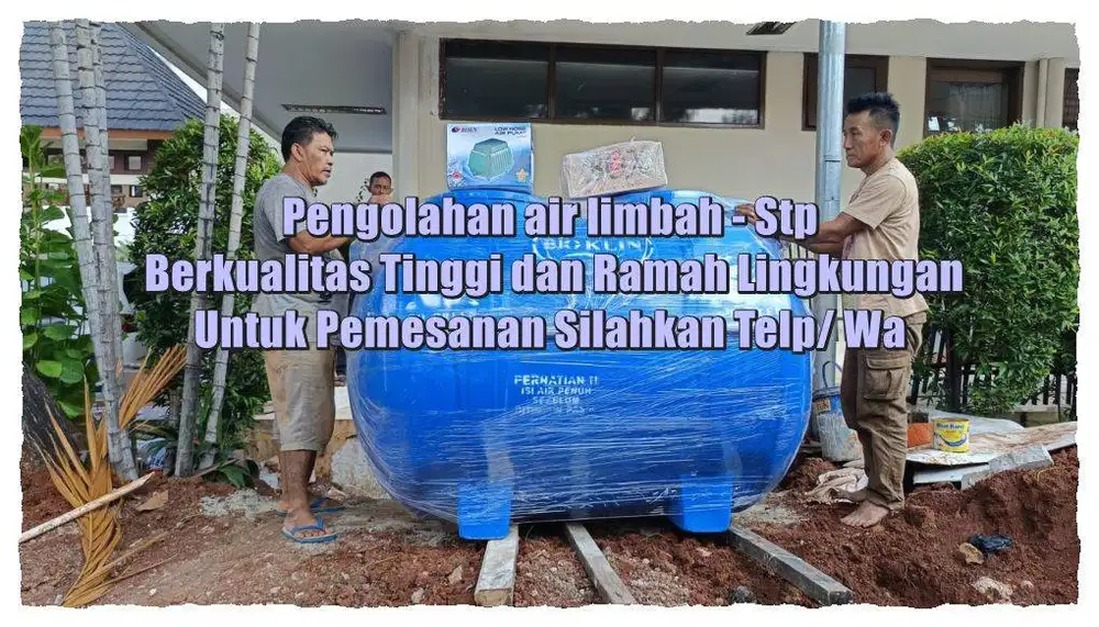 IPAL – Ipal Tank - STP- IPAL Komunal–IPAL Domestik–IPAL Biotech–IPAL K