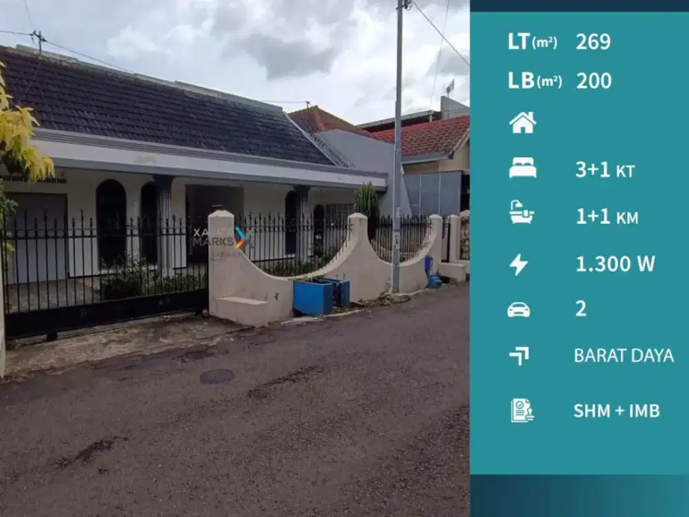 Dijual Rumah Terawat Pusat Kota di Lowokwaru Malang