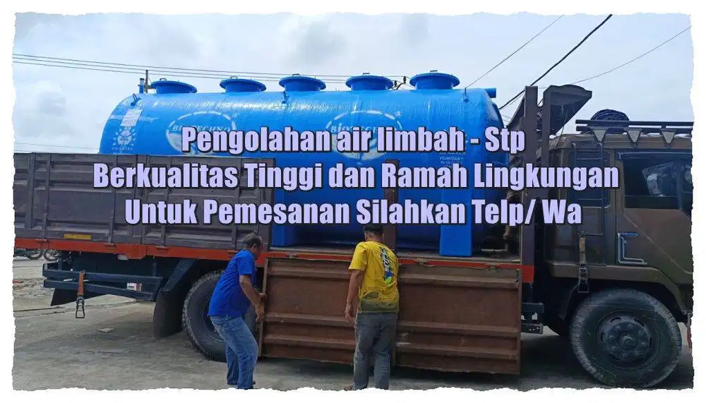 Tangki IPAL, IPAL Domestik - IPAL Biotech - STP - IPAL Restoran – IPAL