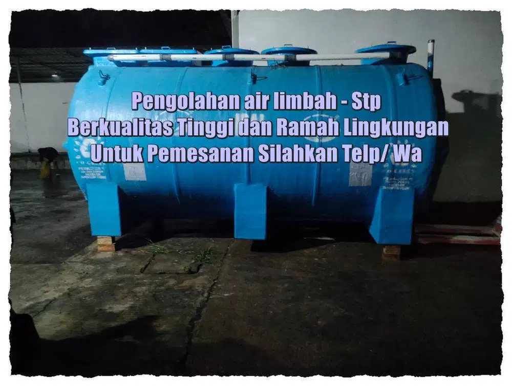 Tangki Fiber STP - IPAL Domestik - IPAL Biotech - IPAL Klinik - IPAL R