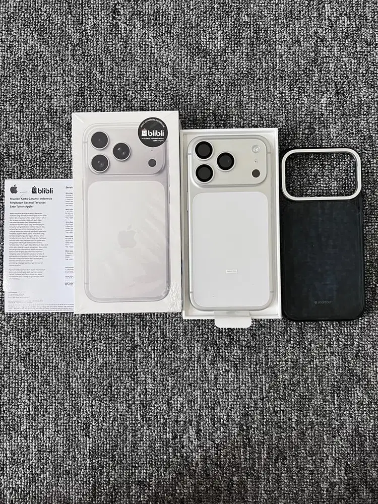 Iphone 17 Pro 256gb IBOX BARU 3 minggu Bisa Tukar Tambah