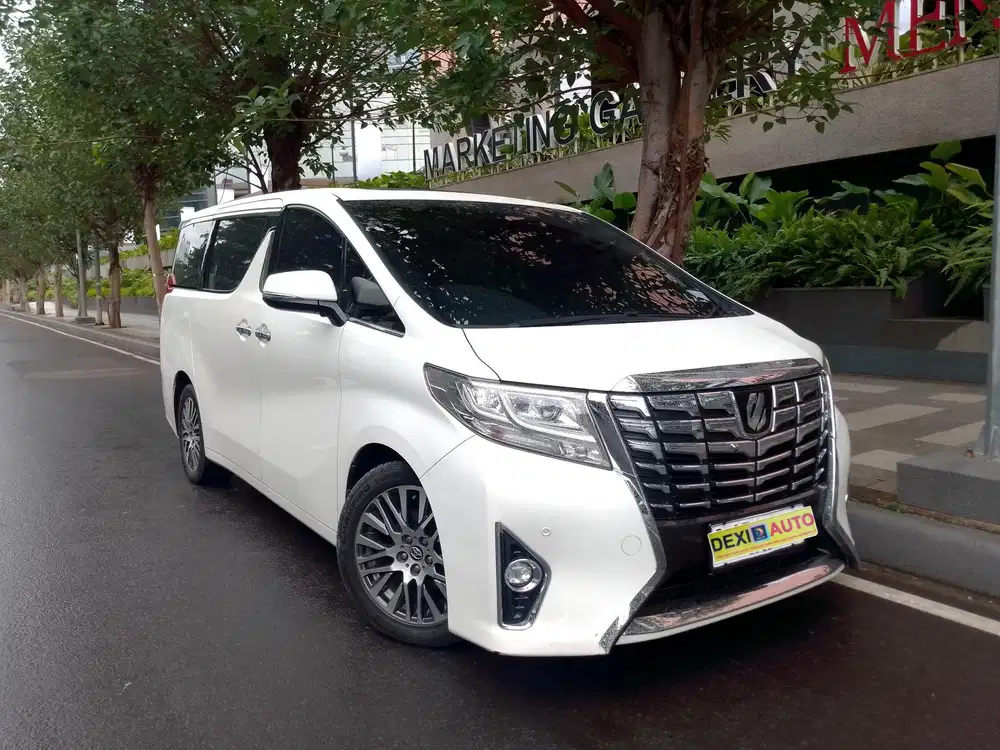 (KM30000)TOYOTA ALPHARD G ATPM 2016 NIK 2015 ISTIMEWA KMRENDAH