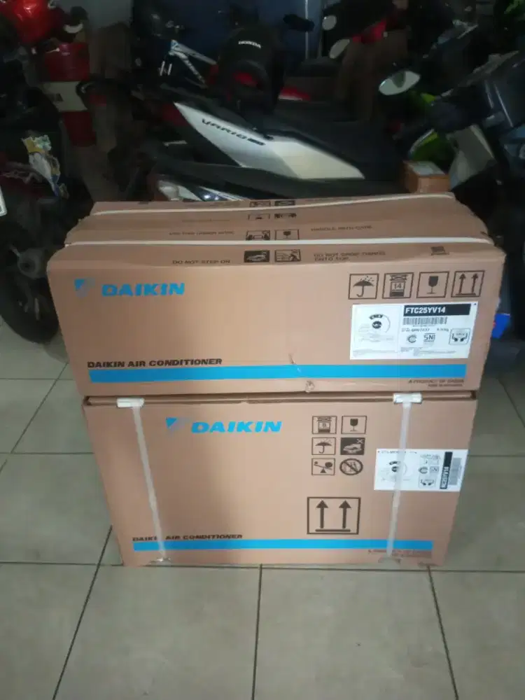 AC DAIKIN 1 PK NUSANTARA STANDAR BERIKUT PEMASANGAN, GARANSI RESMI