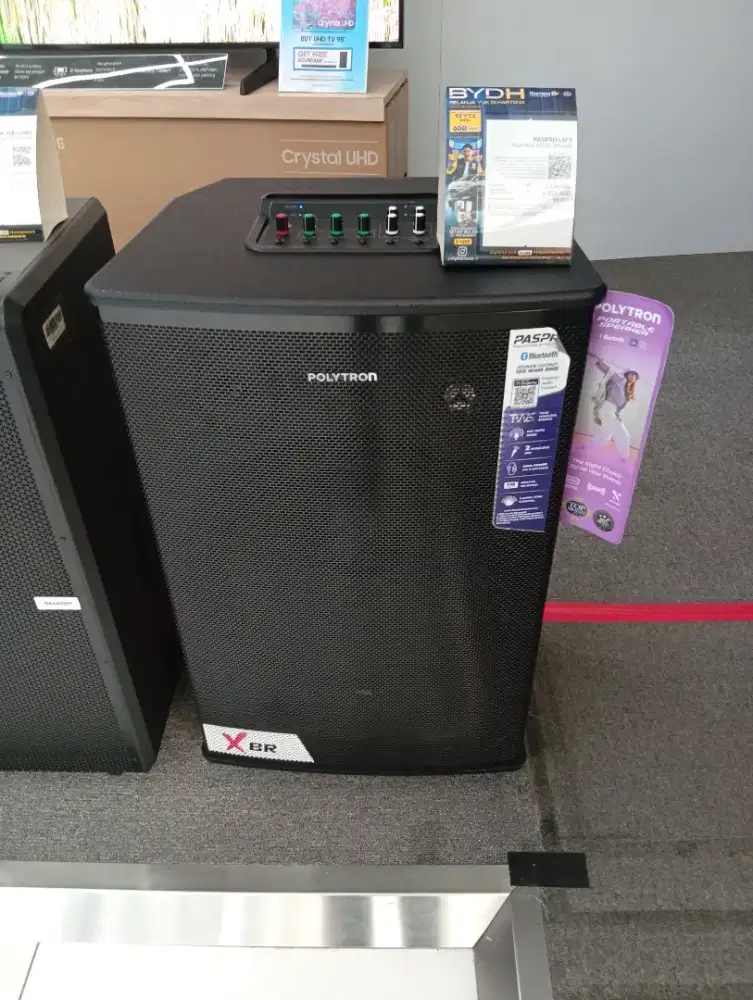 POLYTRON ACTIVE SPEAKER PASPRO15F7 CICILAN INDODANA