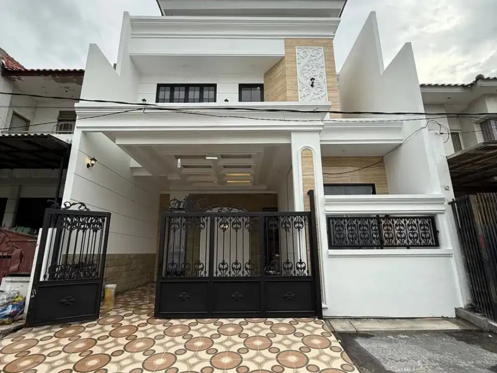 Babatan Pantai Dijual rumah Baru Gress Semi Classic