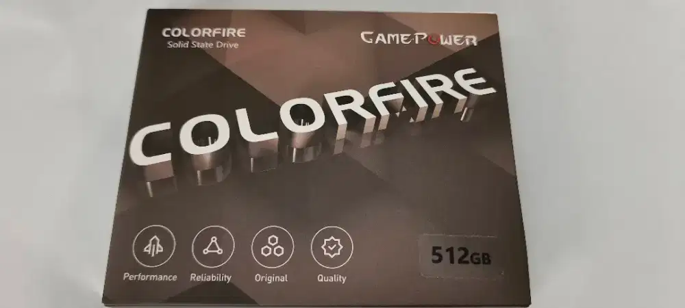 SSD SAYA 512Gb merk Colorfire