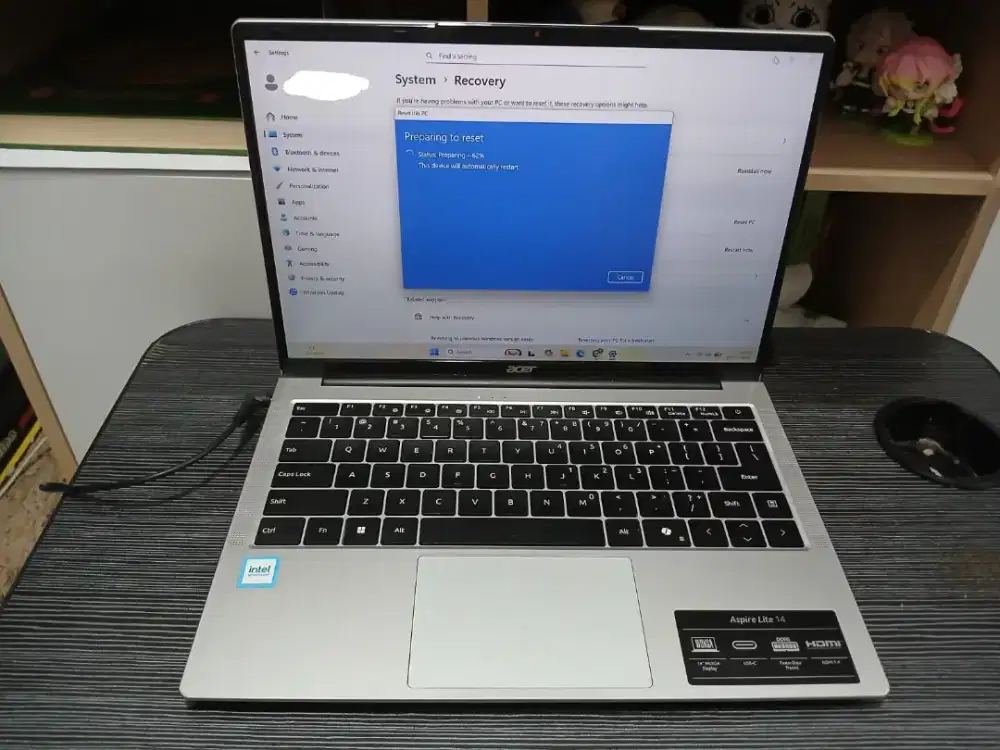 ACER ASPIRE LITE AL14-32P N150 8GB 256GB W11+OHS+O365 14.0WUXGA