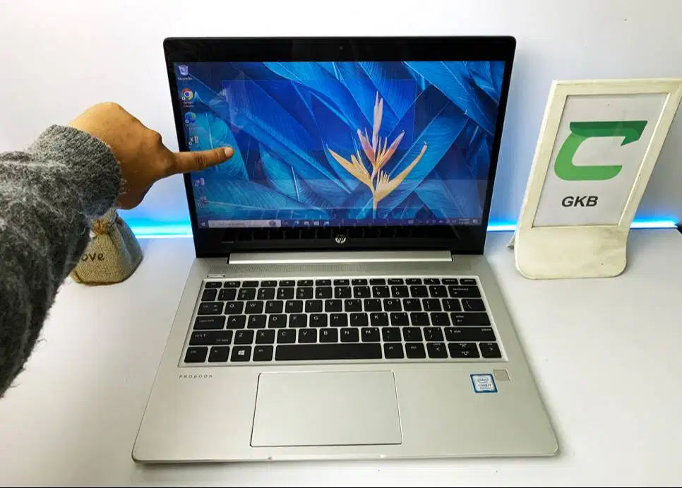 Laptop HP Probook Layar sentuh core i7 Ram 8gb Ssd 512gb bodi aluminiu