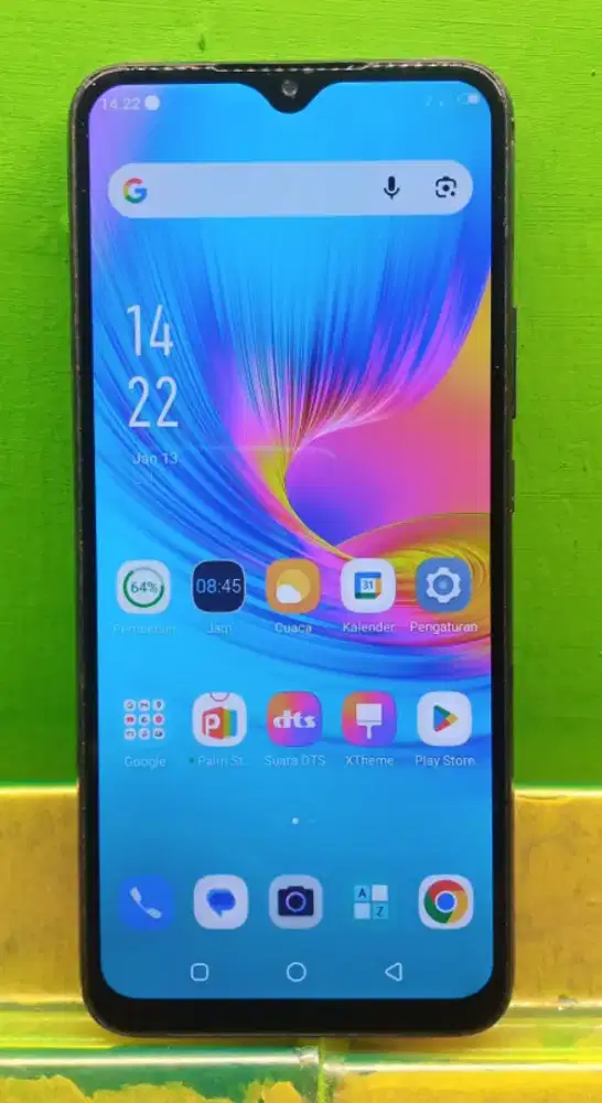 Infinix hot 9 play ram 4/64
Minus 
 pemakaian sesuai poto