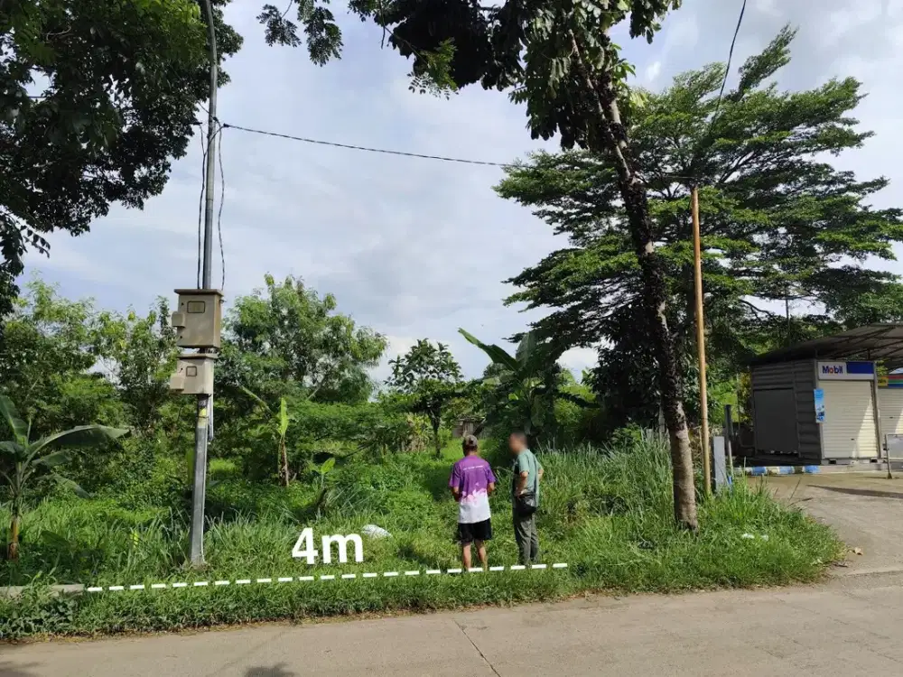 Tanah Luas Samping Jalan Cocok untuk Agrikultur di Mande Cianjur