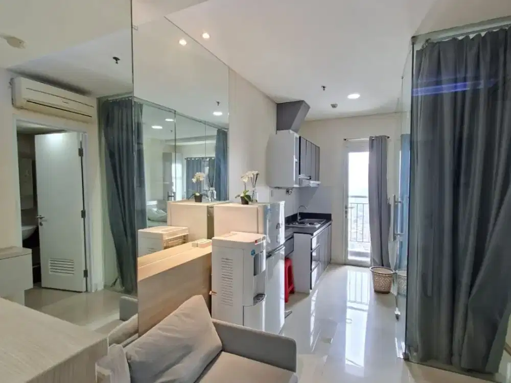 1BR Furnished Apartemen Madison Park - Mall Central Park