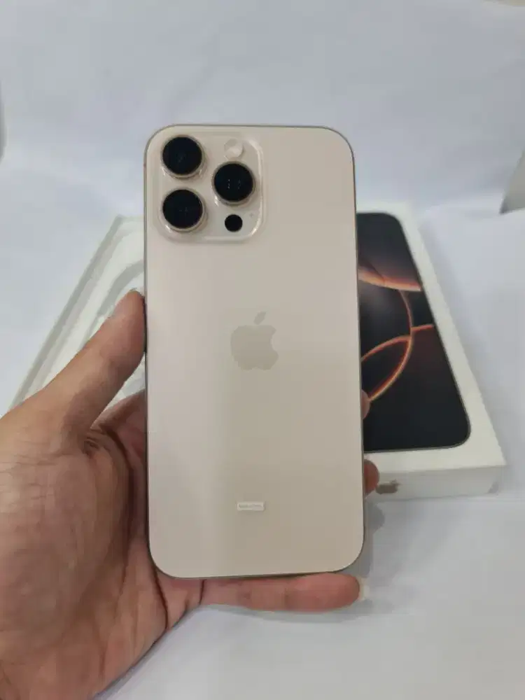 iPhone 16 pro max 256GB Dessert resmi iBox