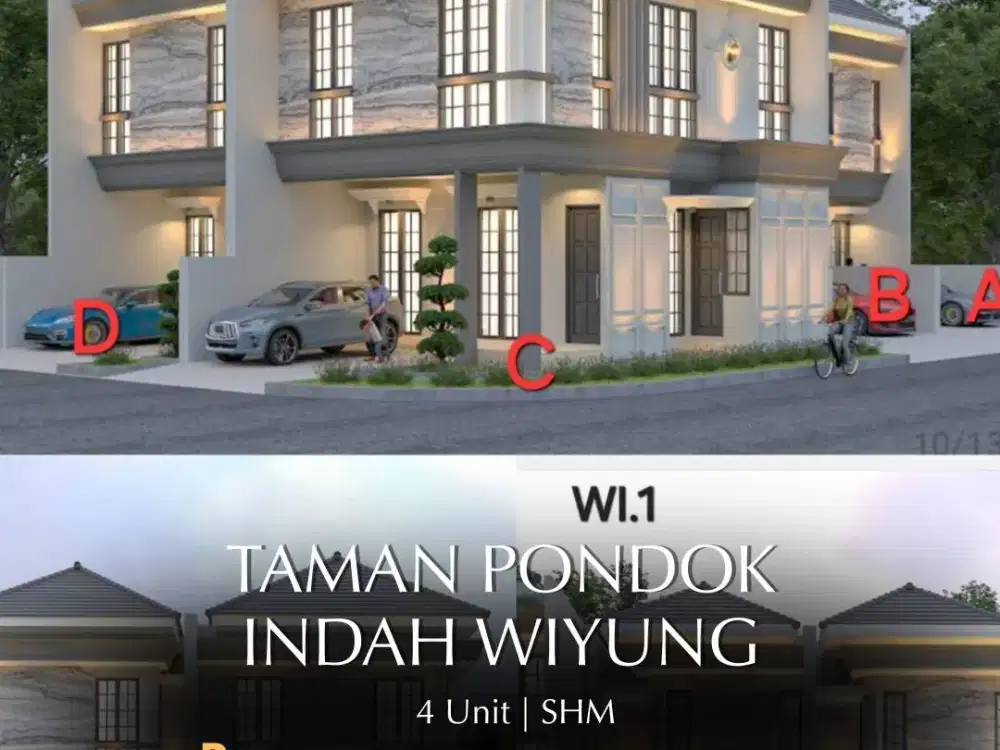 Rumah Taman Pondok Indah Wiyung I Surabaya